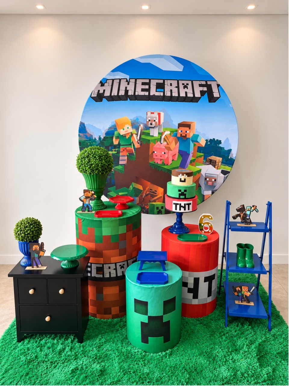 Minecraft M - maedecorapegueemonte
