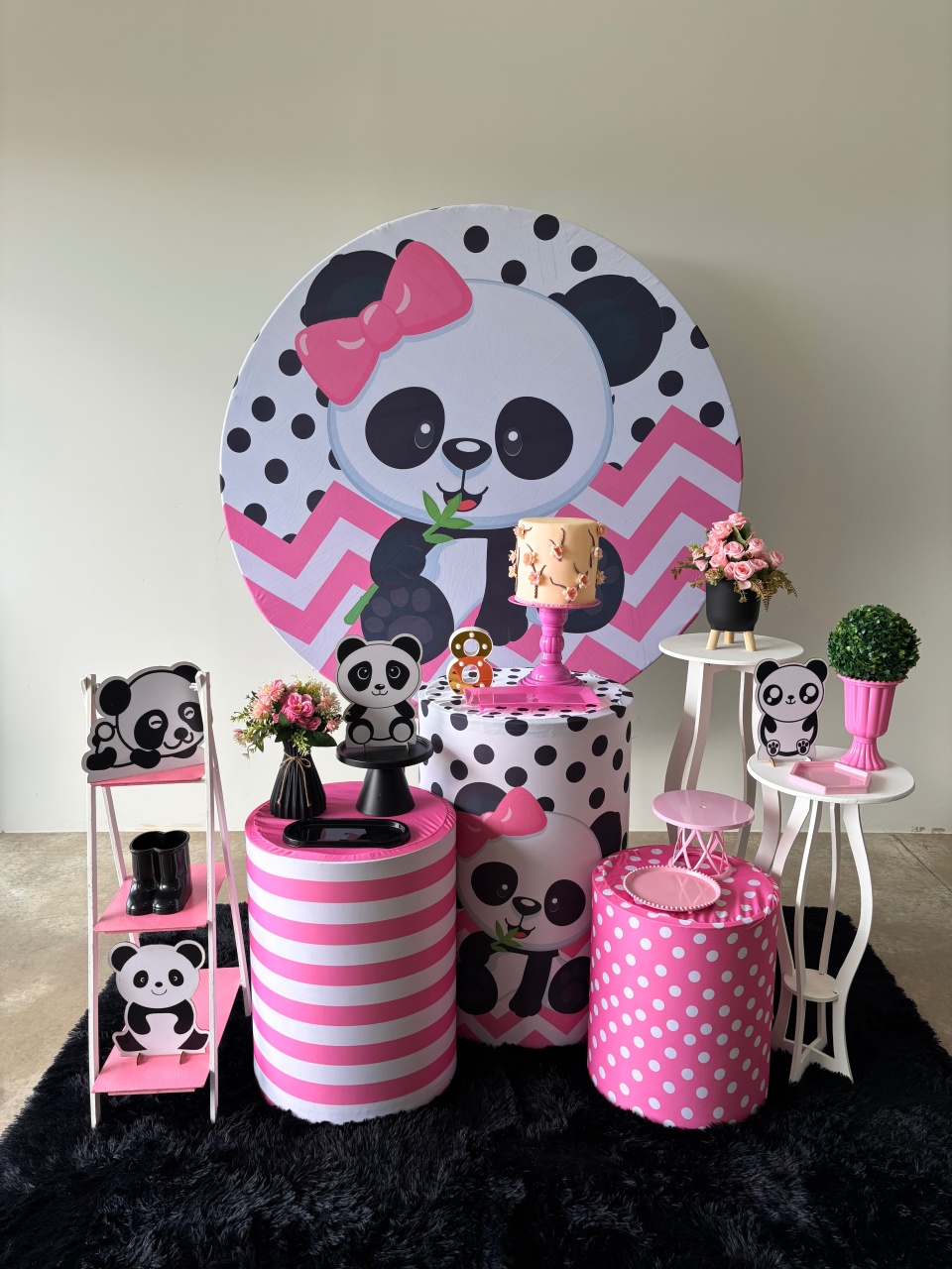 Ursinha Panda 🐼 - maedecorapegueemonte
