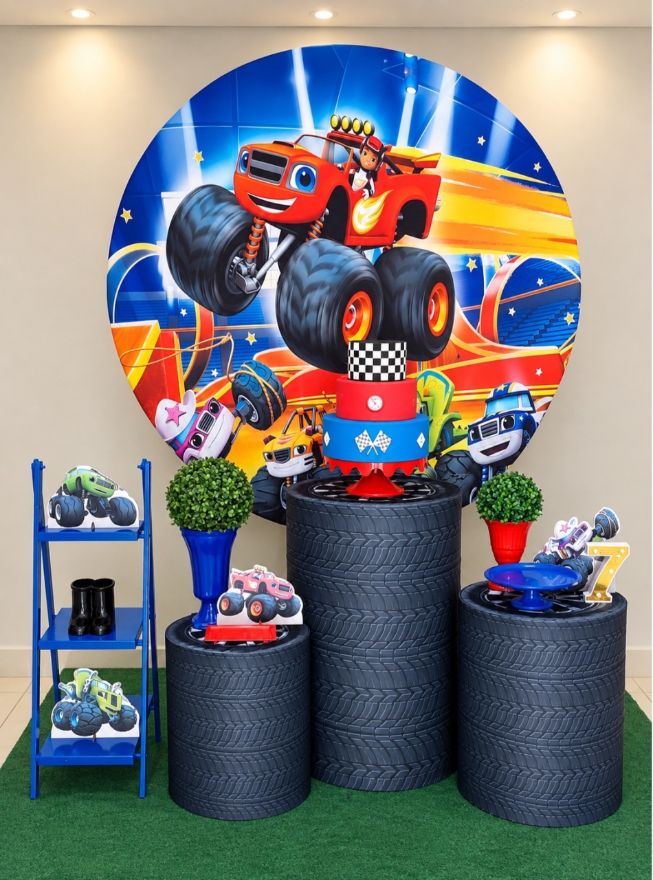 Blaze Monster Machine - maedecorapegueemonte