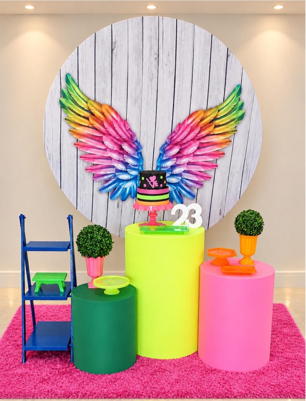 Asas Neon - maedecorapegueemonte