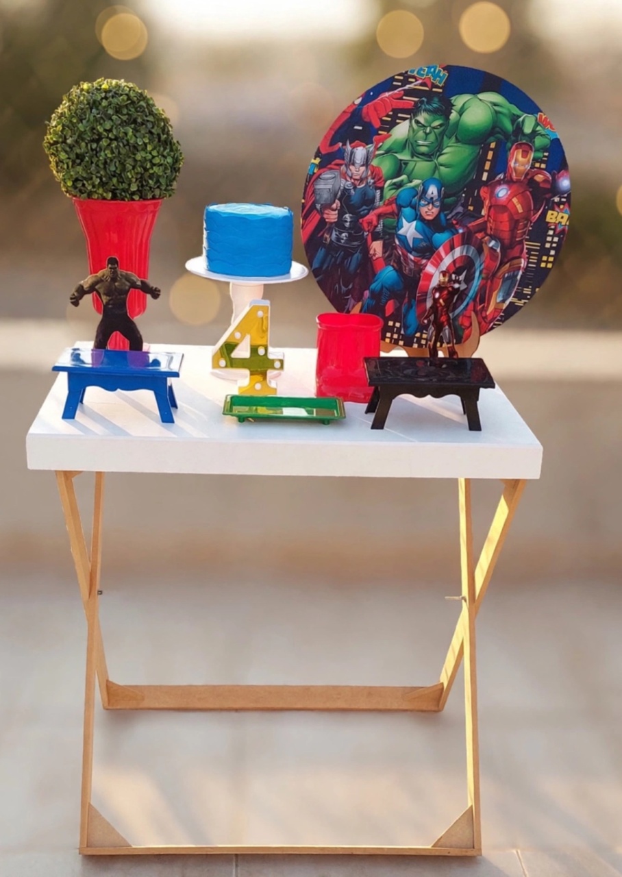 Mini Kit Vingadores - maedecorapegueemonte
