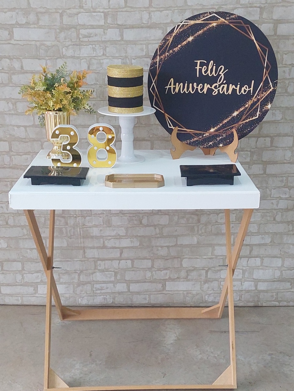 Mini Kit Feliz Aniversário - maedecorapegueemonte