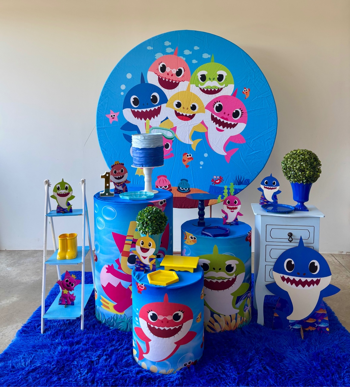 Baby Shark Menino M - maedecorapegueemonte
