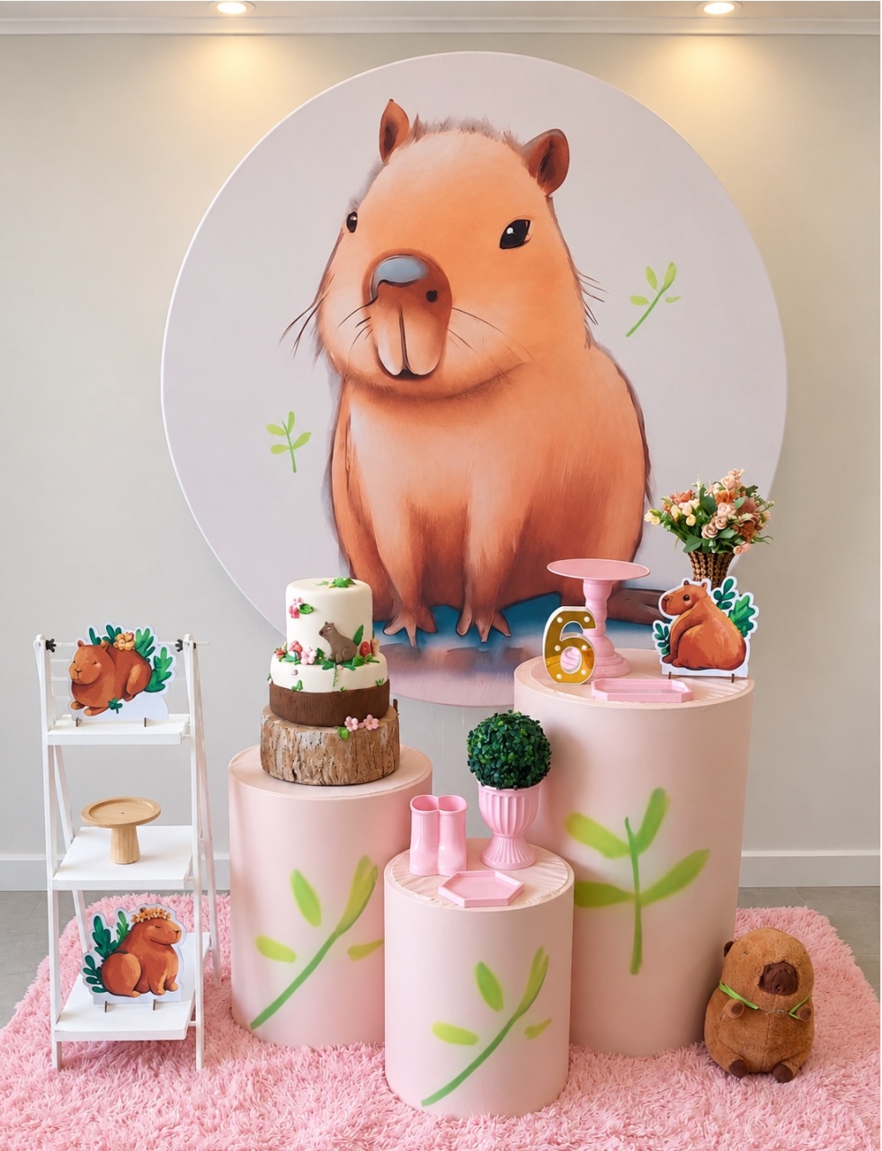 Capivara Menina - maedecorapegueemonte
