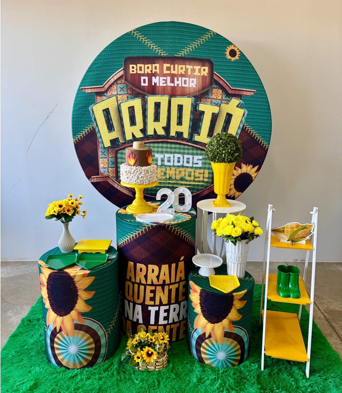 Arraiá 🌽 M - maedecorapegueemonte