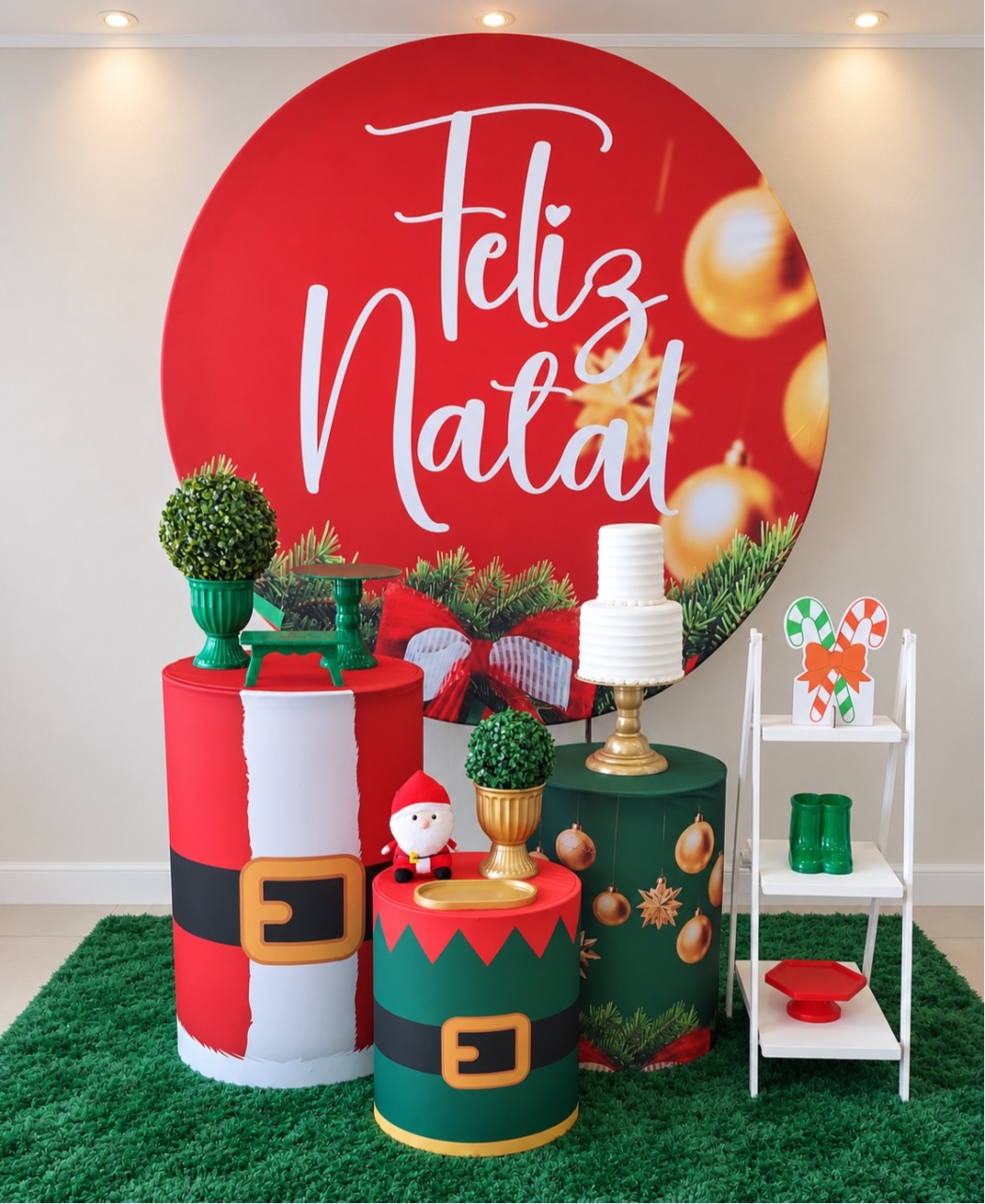 Feliz Natal L - maedecorapegueemonte