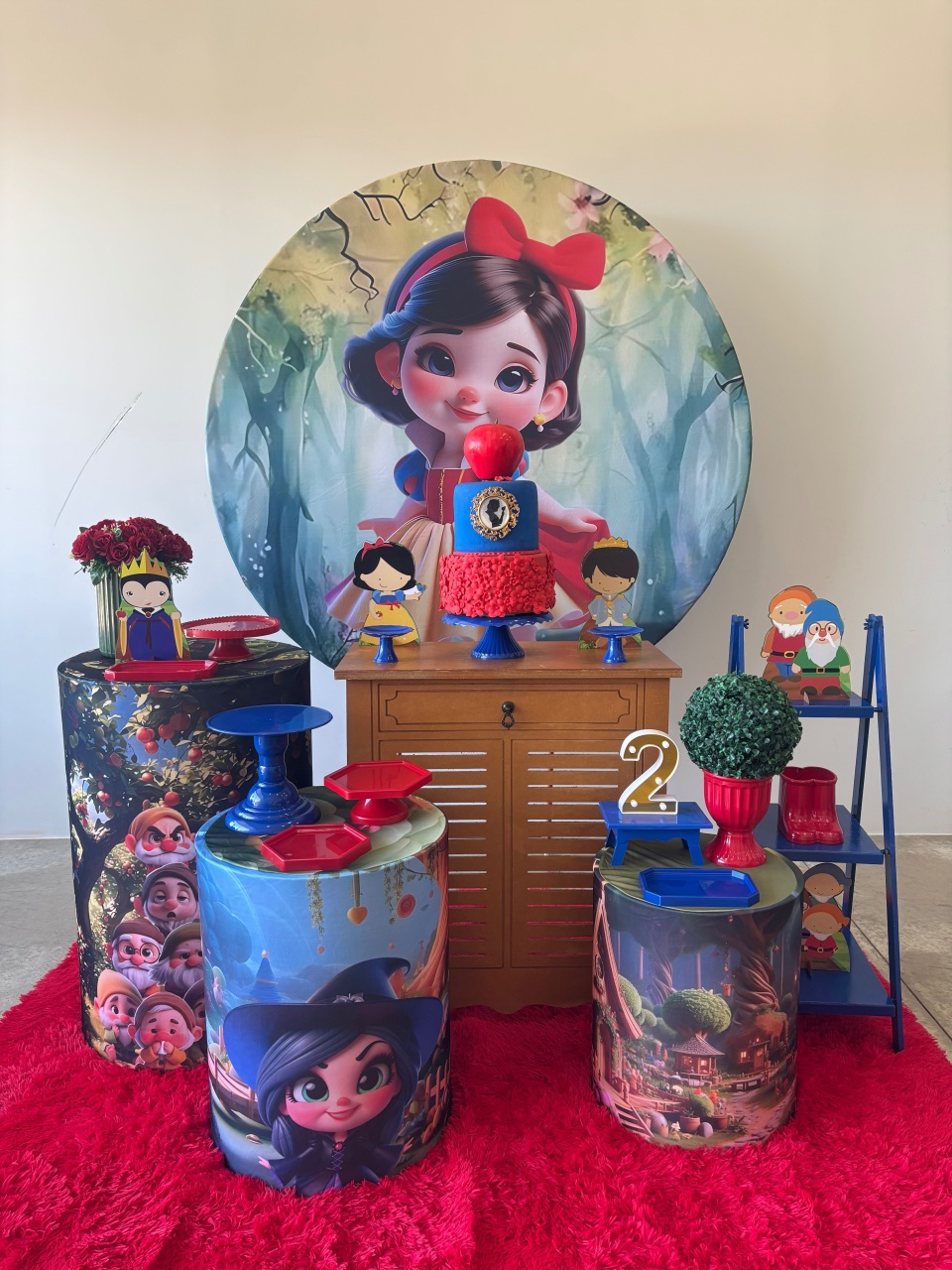 Branca de Neve Cute M 🍎 - maedecorapegueemonte
