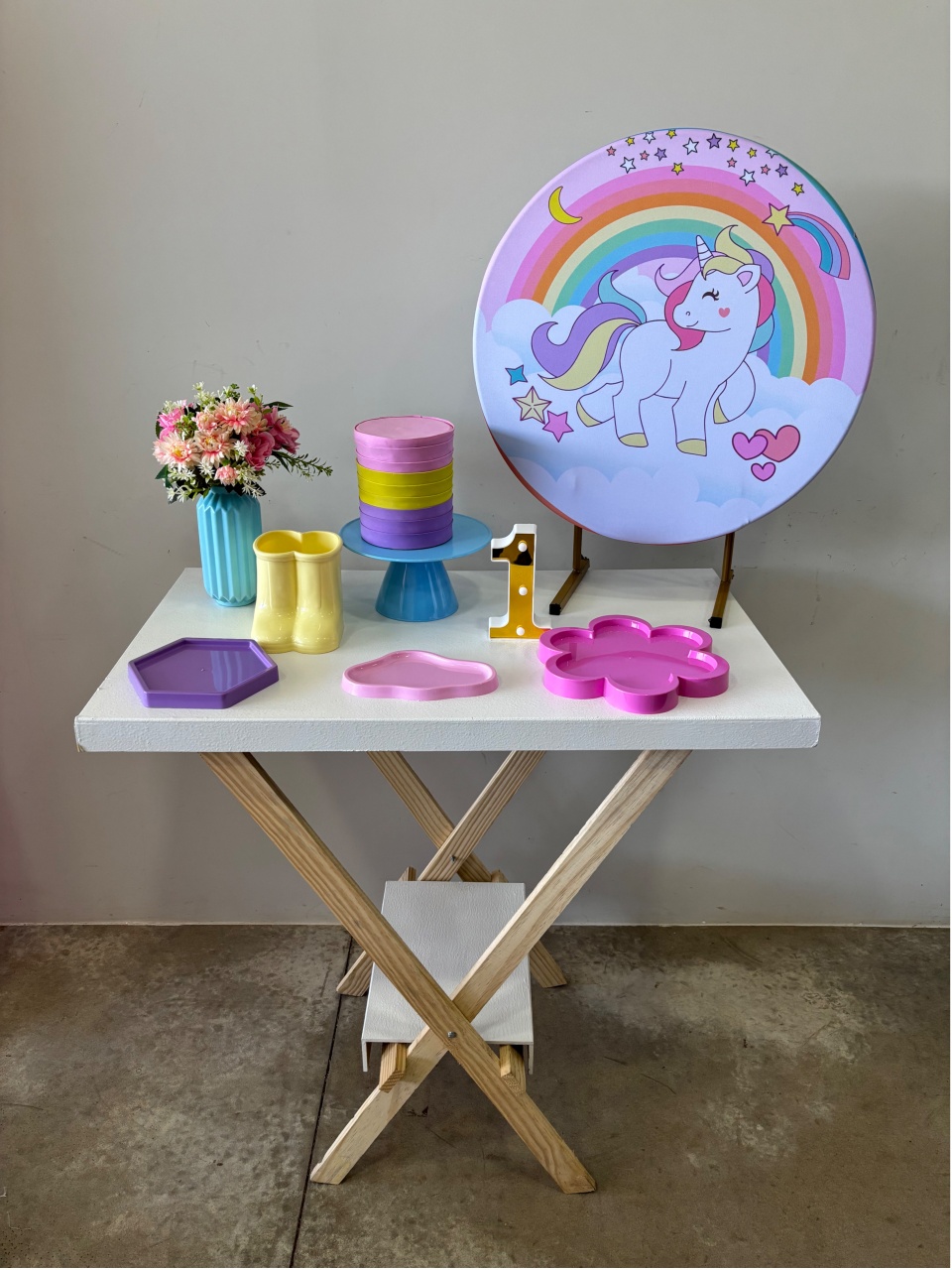 Mini Kit Unicórnio 🦄 - maedecorapegueemonte