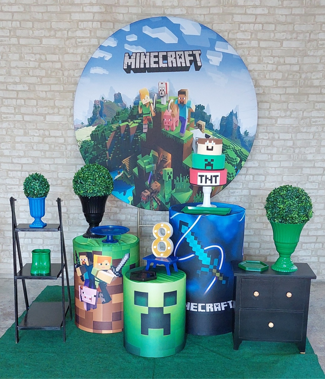 Minecraft M - maedecorapegueemonte