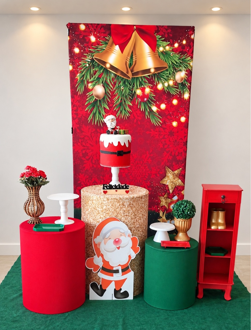 Natal Retangular - maedecorapegueemonte