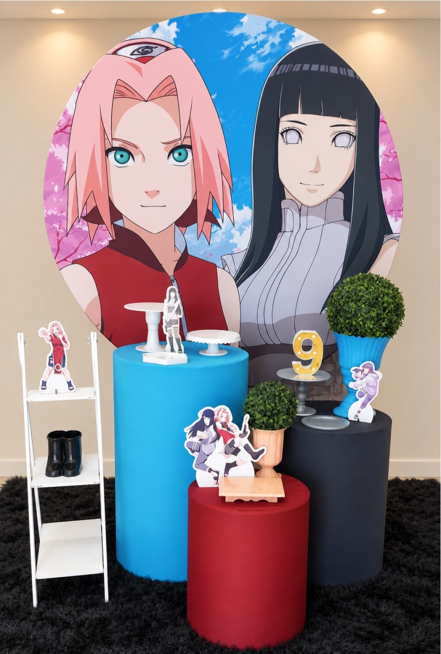Sakura E Hinata - maedecorapegueemonte