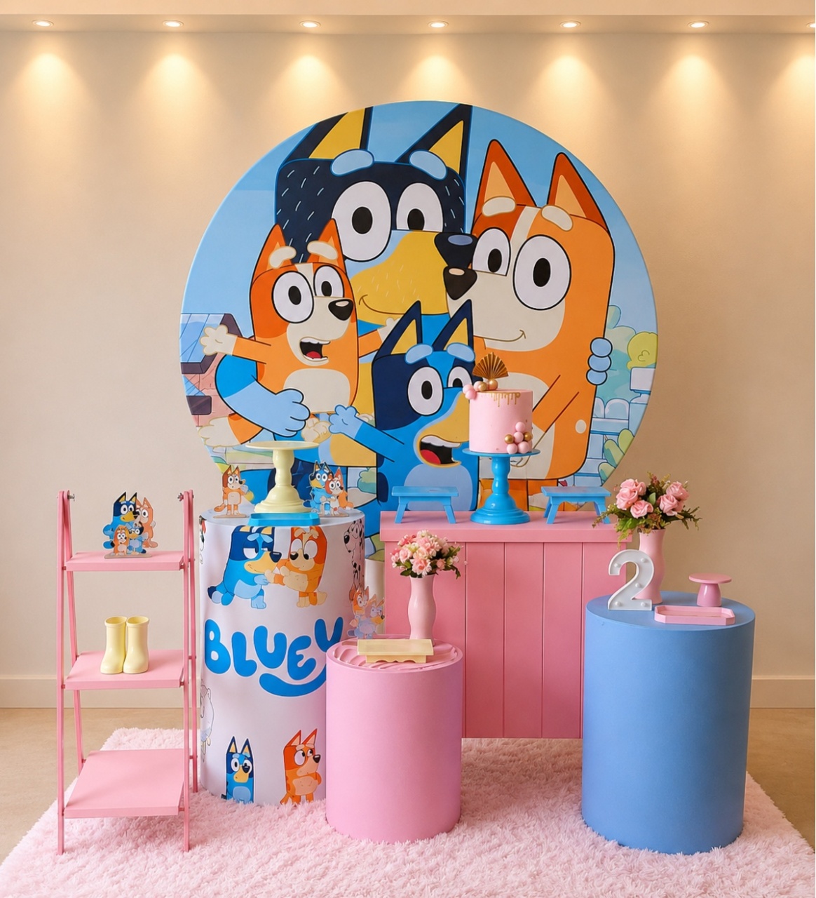 Bluey Menina M - maedecorapegueemonte