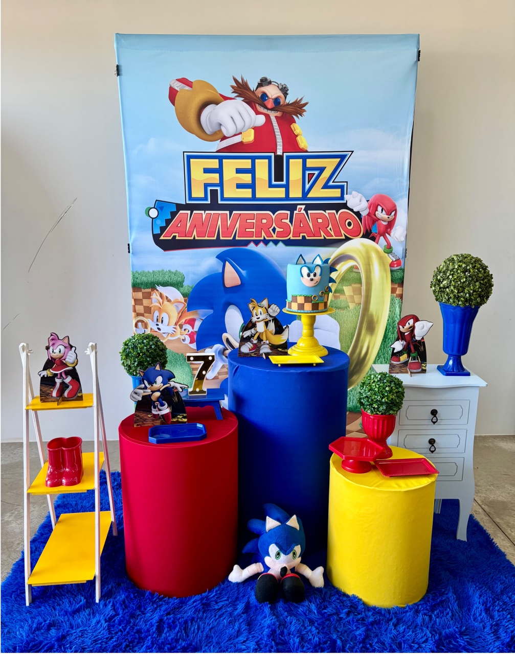 Sonic Retangular  - maedecorapegueemonte