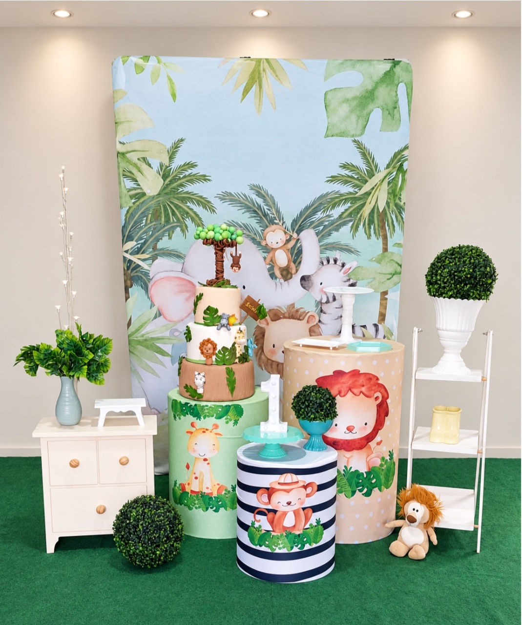 Safari Candy Retangular - maedecorapegueemonte