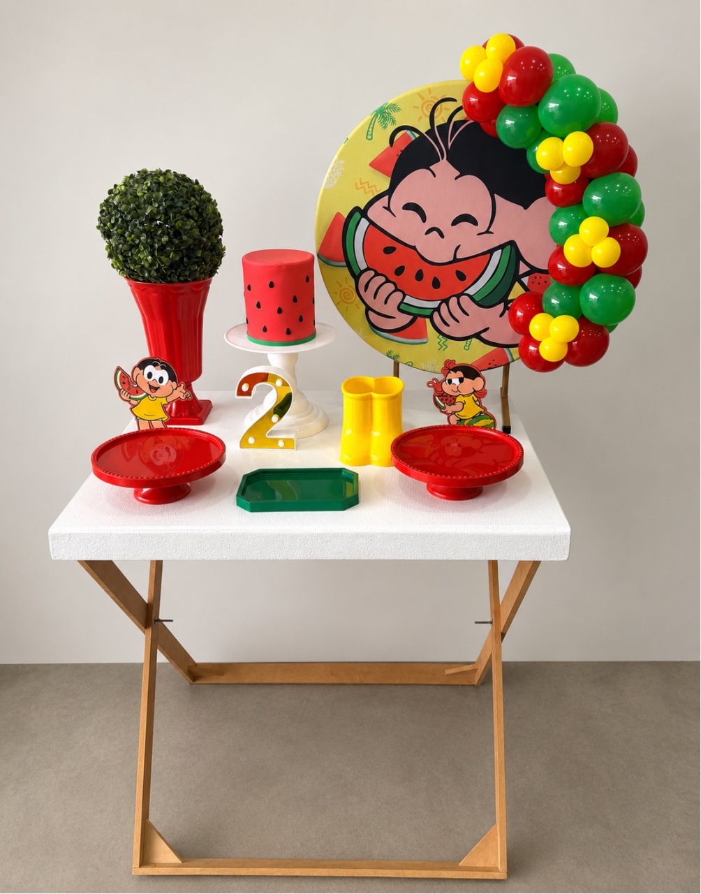 Magali Melância Mini Kit - maedecorapegueemonte