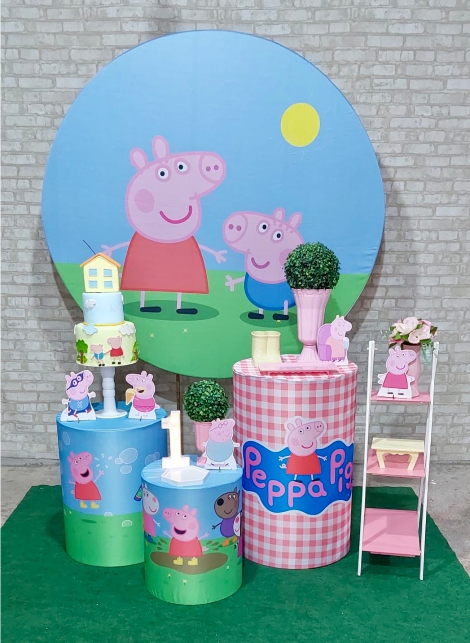 Peppa Pig Menina  - maedecorapegueemonte