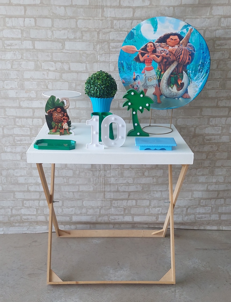 Mini Kit Moana Jovem  - maedecorapegueemonte