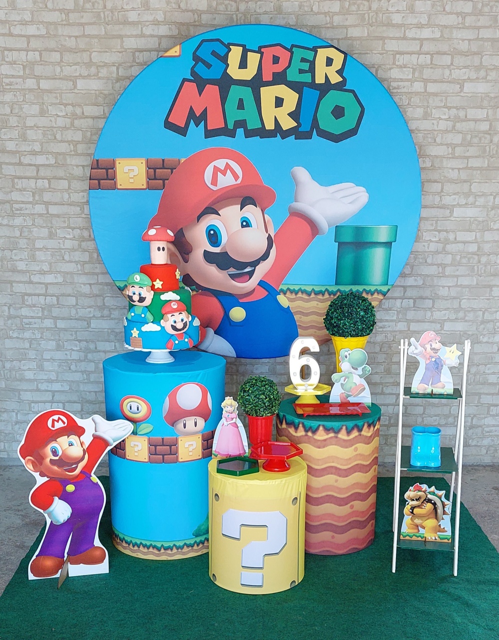 Super Mário  - maedecorapegueemonte