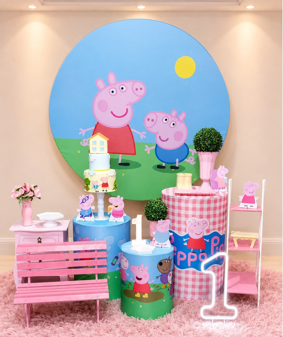 Peppa Pig Menina G - maedecorapegueemonte