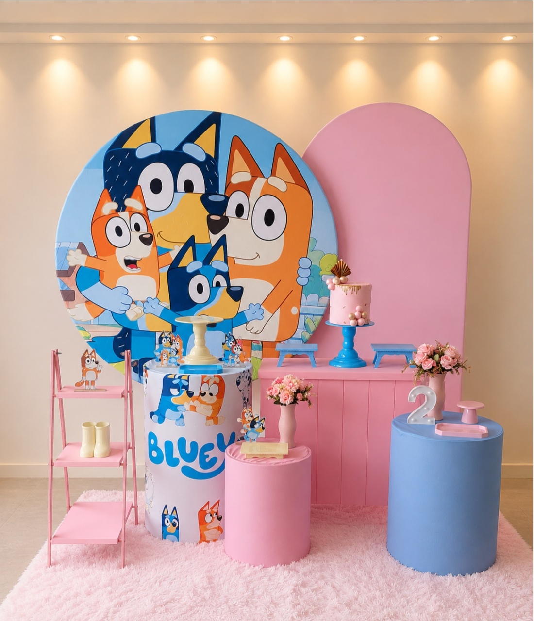 Bluey Menina G - maedecorapegueemonte