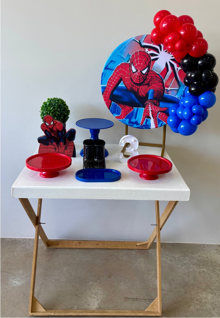 Mini Kit Homem Aranha - maedecorapegueemonte
