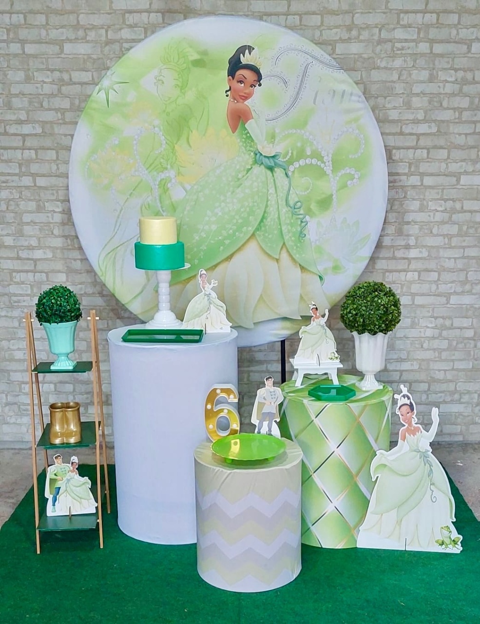 Princesa Tiana P - maedecorapegueemonte