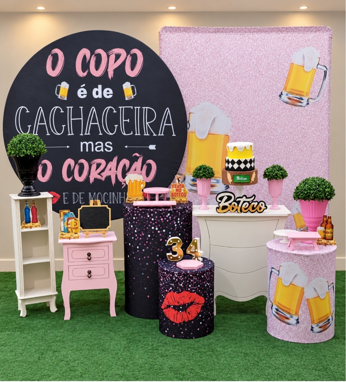 Boteco Cachaceira Completo - maedecorapegueemonte