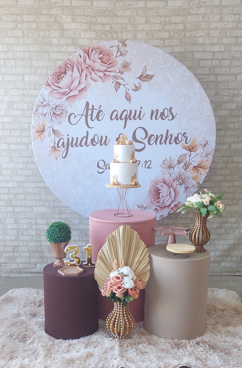 Até  Aqui Nos Ajudou.... - maedecorapegueemonte