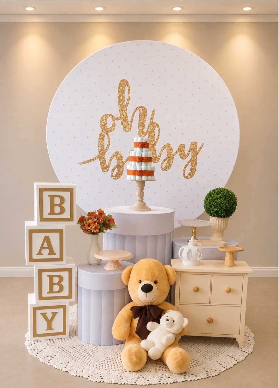 Chá Revelação / Oh Baby - maedecorapegueemonte