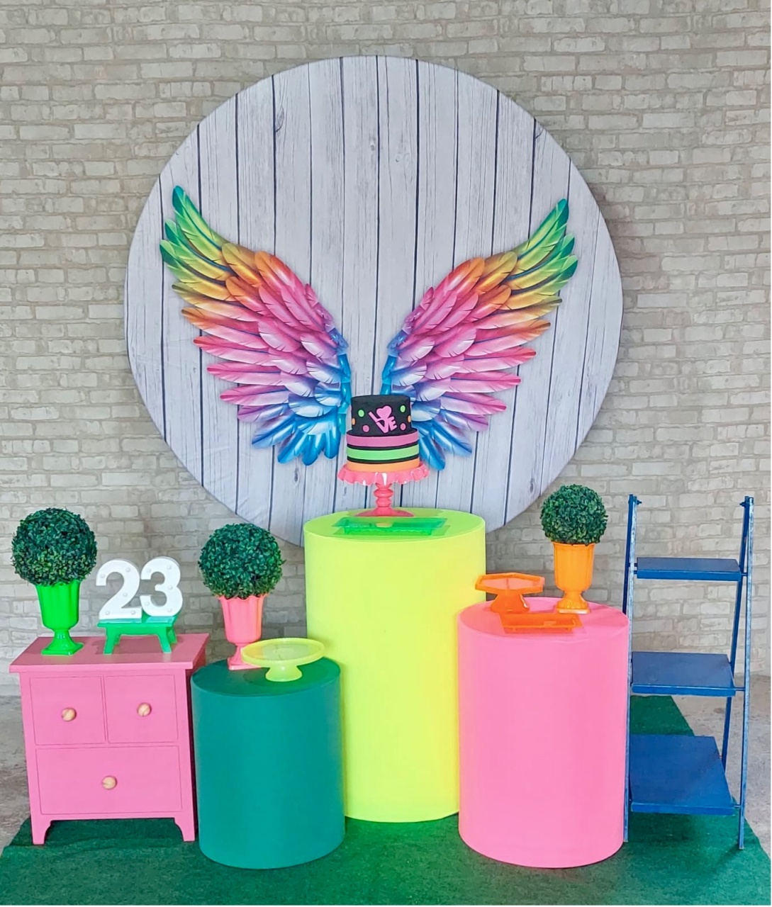 Asas Neon M - maedecorapegueemonte