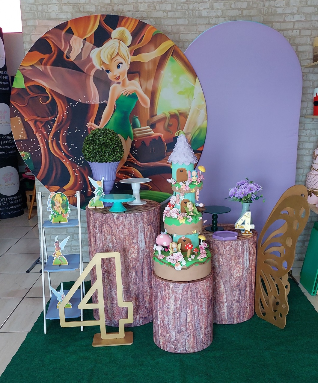 Tinkerbell / Sininho  - maedecorapegueemonte