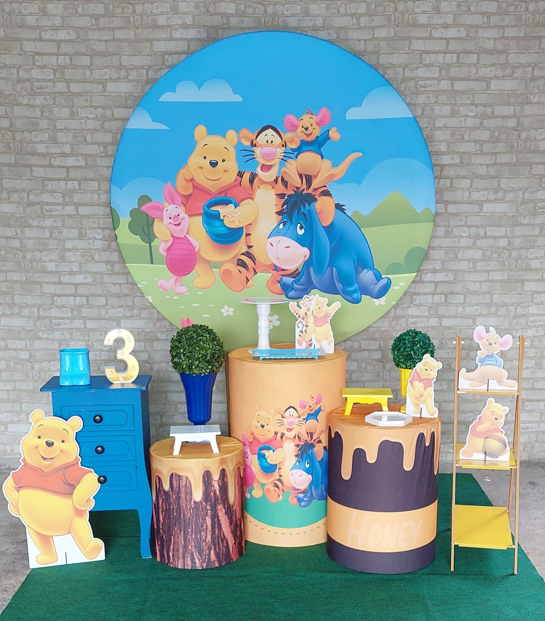 Ursinho Pooh M - maedecorapegueemonte