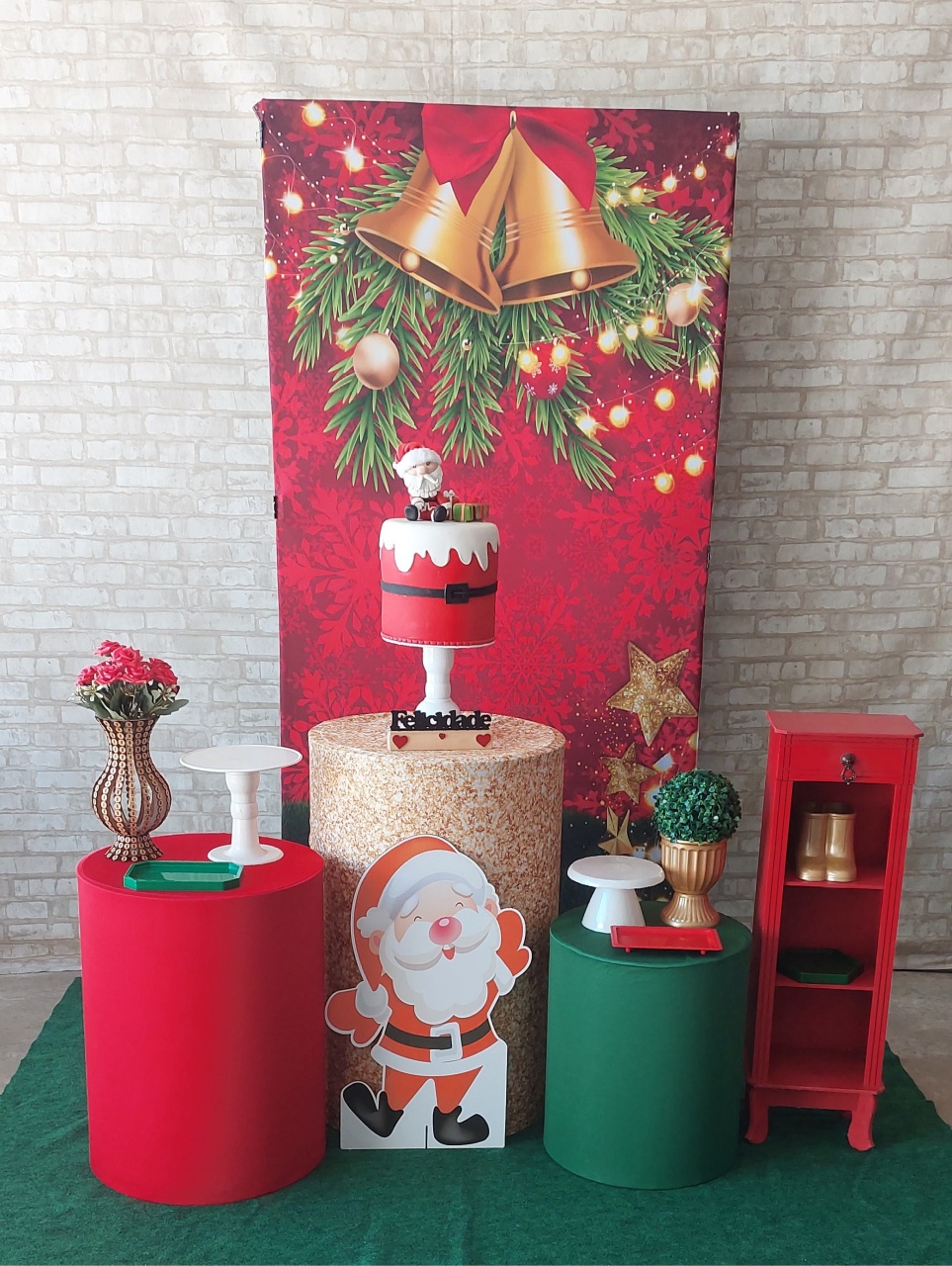 Natal Retangular  - maedecorapegueemonte