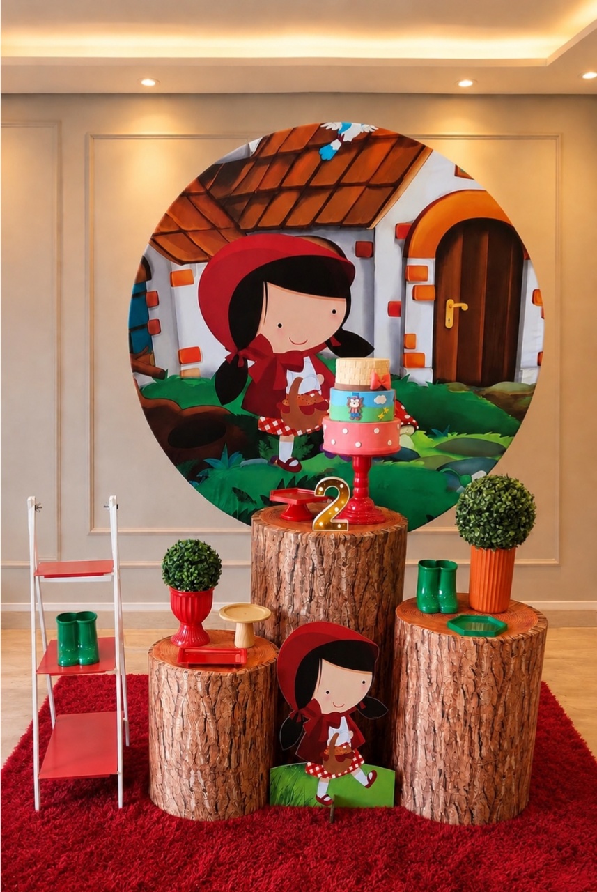 Chapéuzinho Vermelho - maedecorapegueemonte