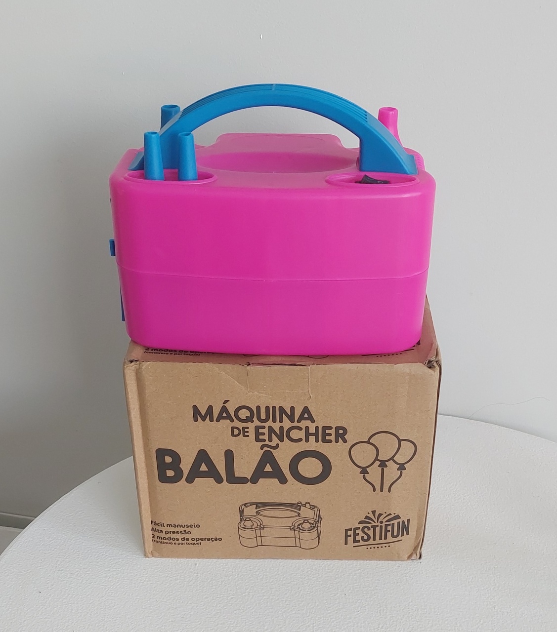 Inflador de Balões  - maedecorapegueemonte