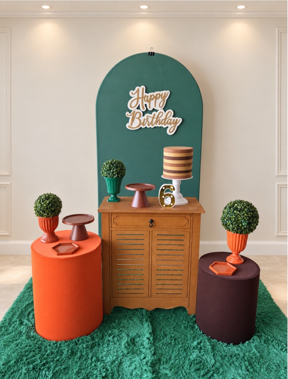 Oval Verde / Composição - maedecorapegueemonte