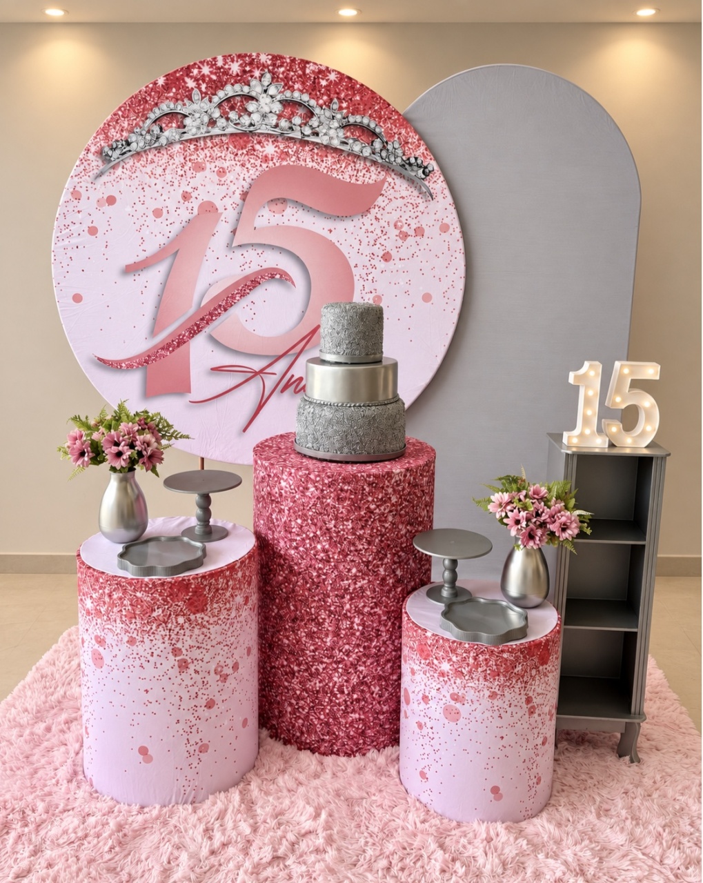 15 Anos Rosa G - maedecorapegueemonte