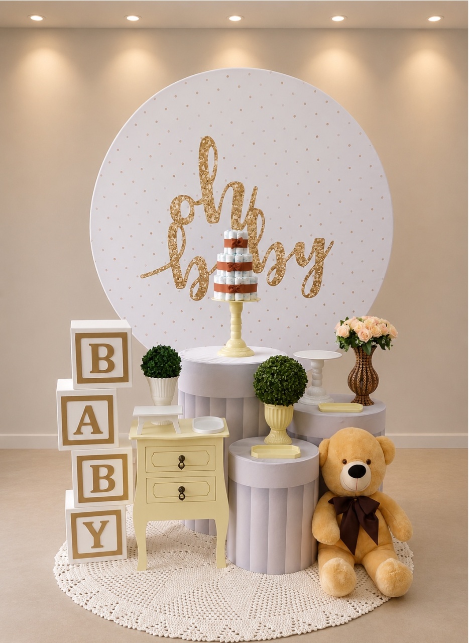 Oh Baby Amarelo Candy - maedecorapegueemonte