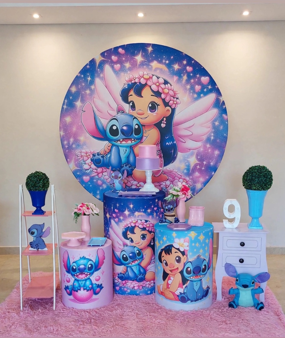 Stitch Anjinho M - maedecorapegueemonte