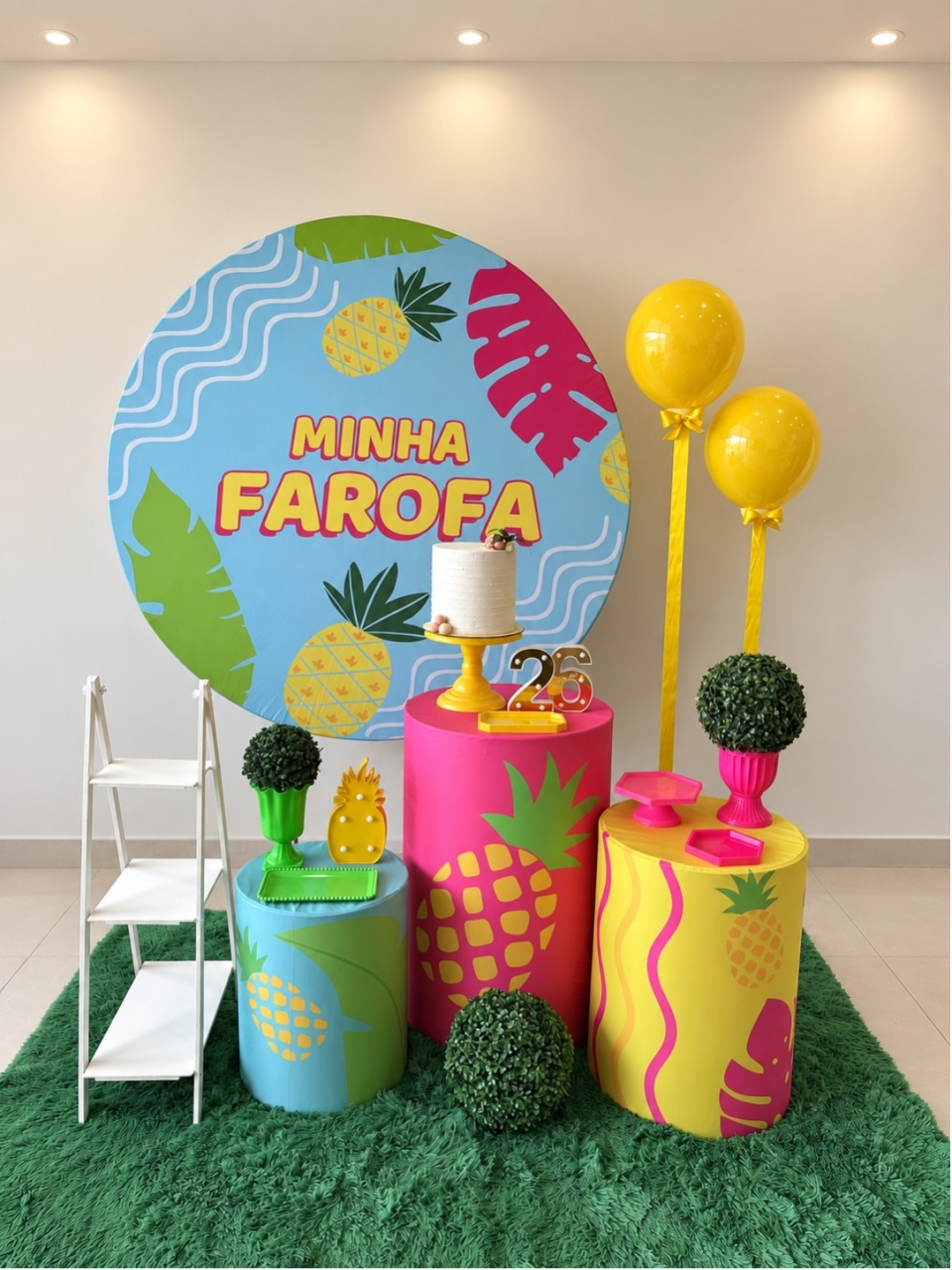 Minha Farofa M / Tropical 🌴 - maedecorapegueemonte