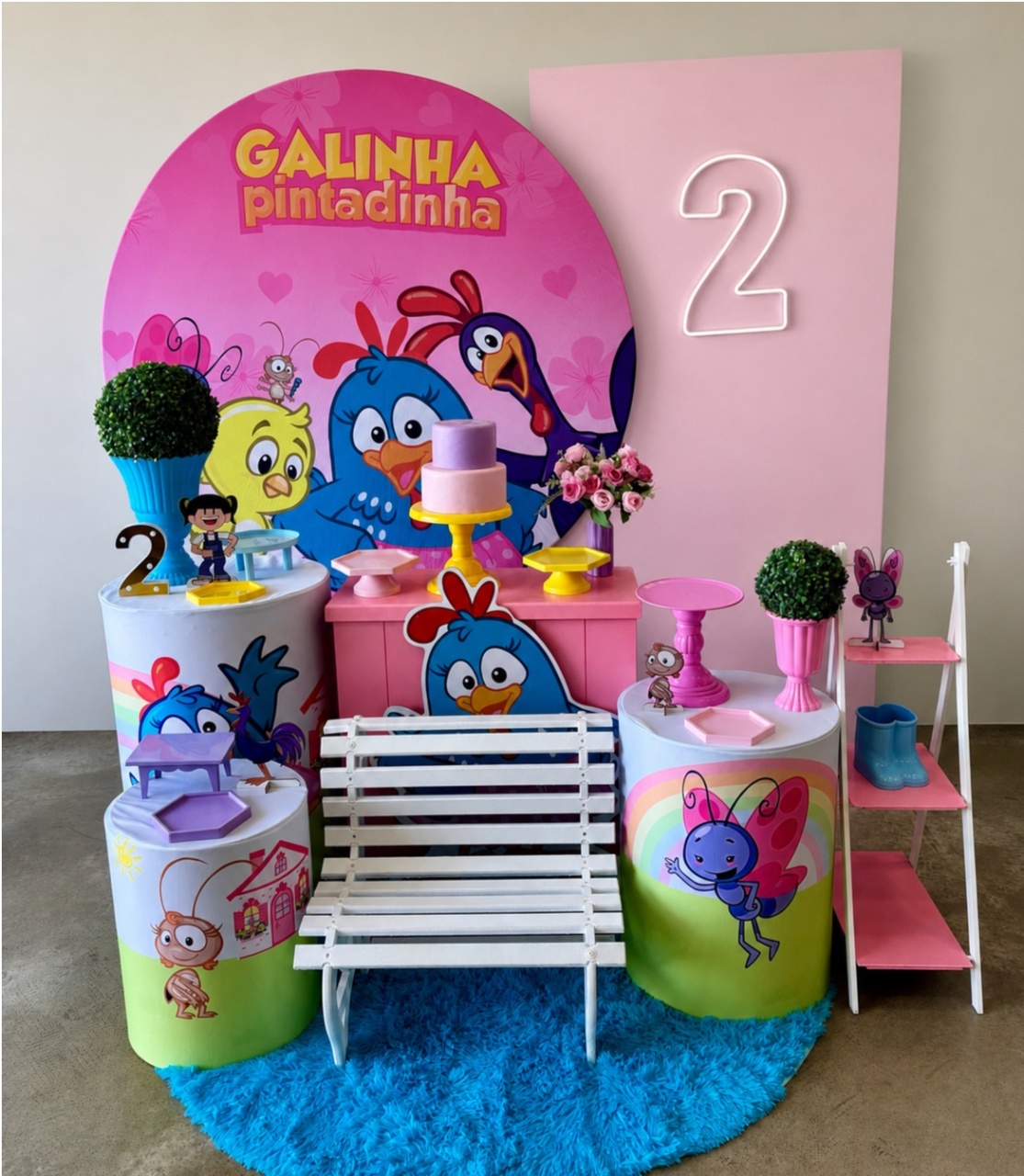 Galinha Pintadinha G - maedecorapegueemonte