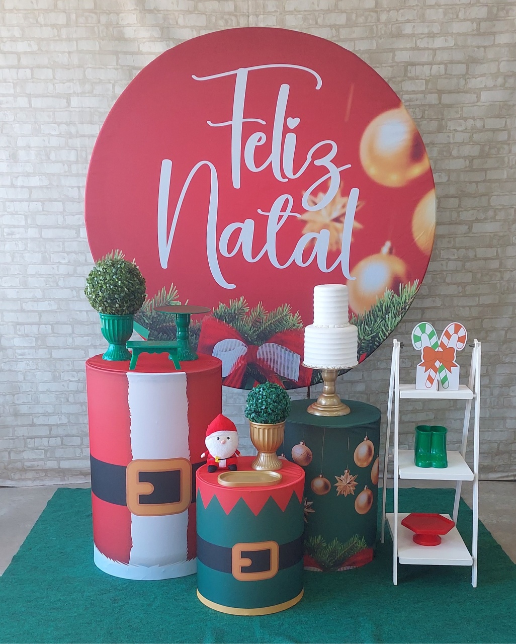 Feliz Natal L - maedecorapegueemonte