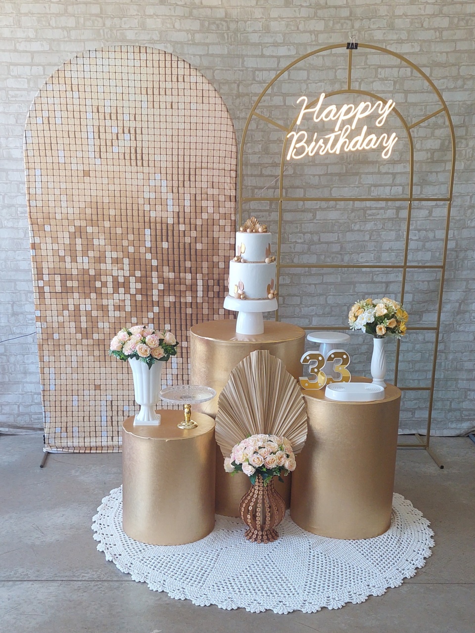 Kit Luxo Dourado - maedecorapegueemonte