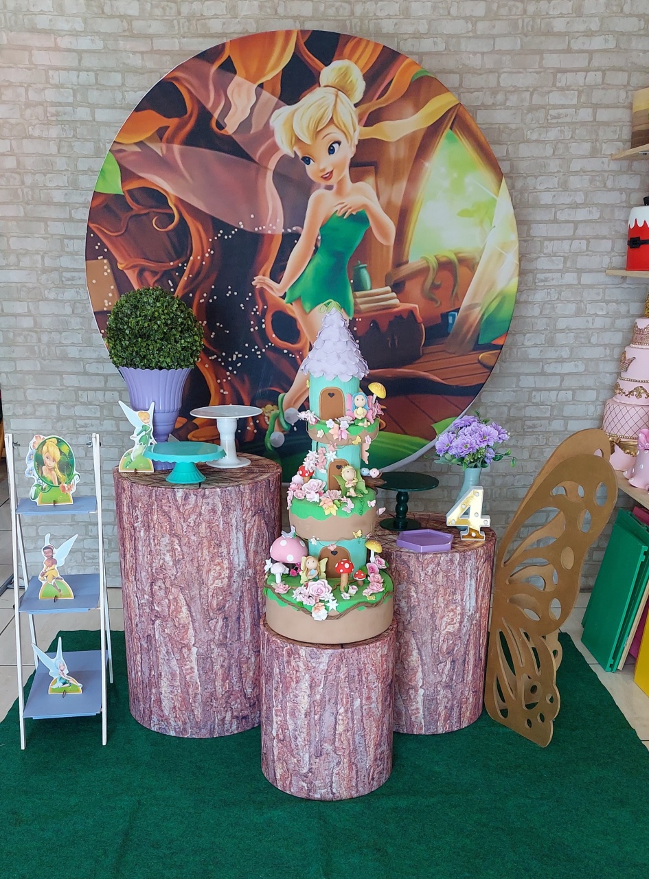 Tinkerbell/ Sininho  - maedecorapegueemonte