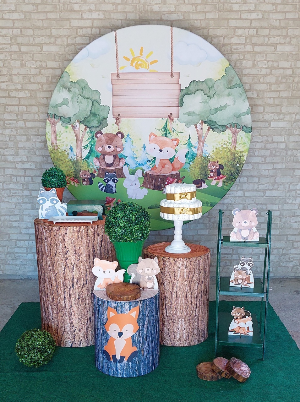 Bosque Chá de Bebê  - maedecorapegueemonte