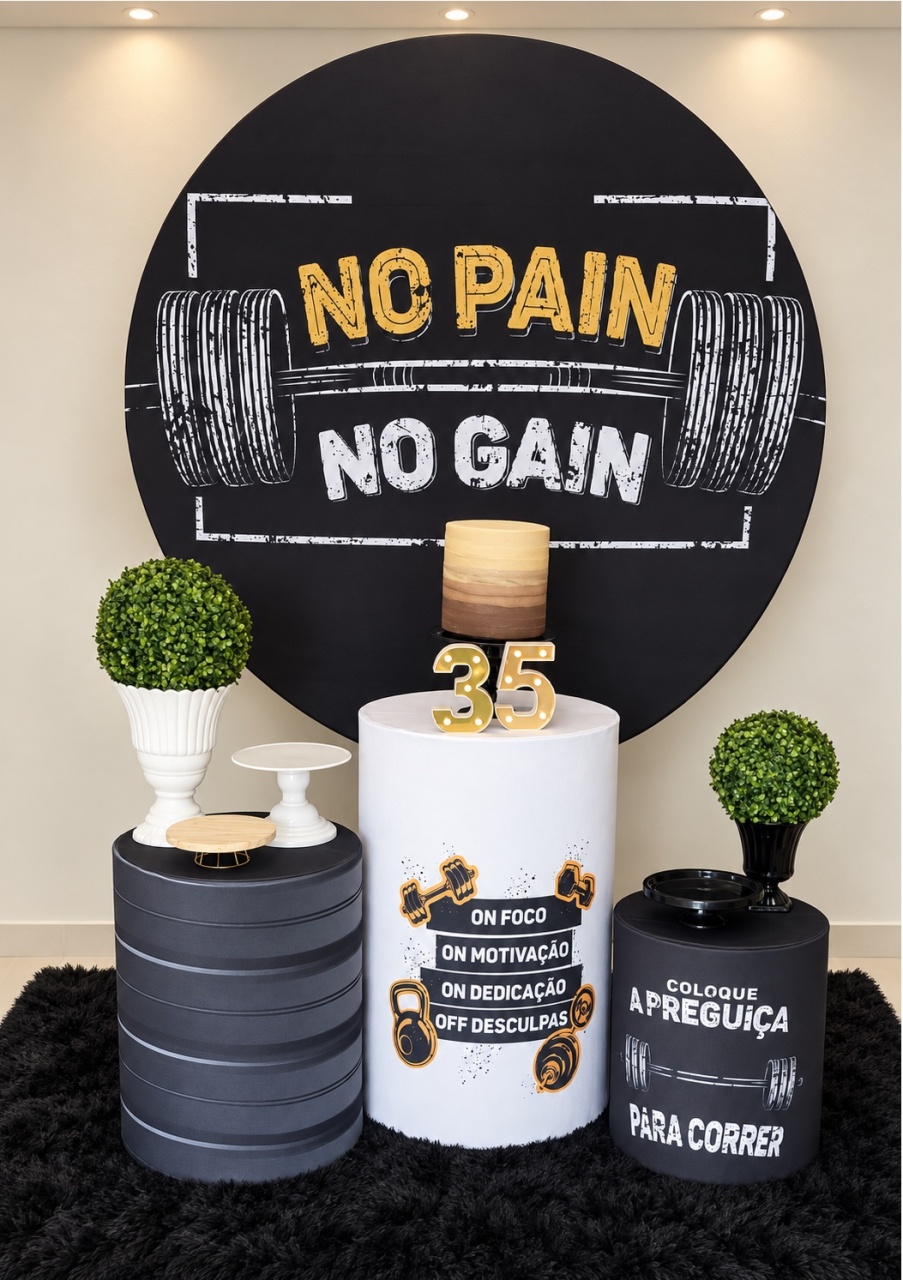 Academia / Fitness Masculino - maedecorapegueemonte