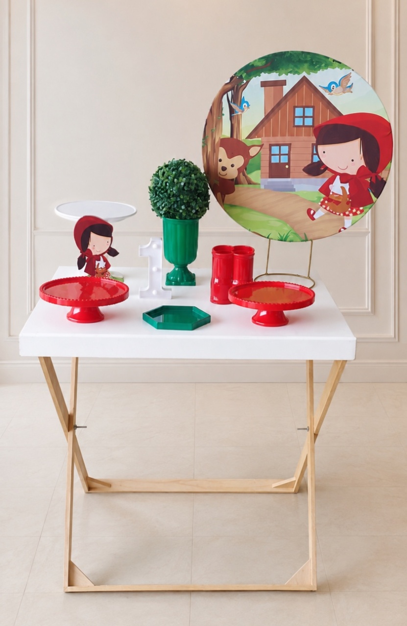 Mini Kit Chapéuzinho Vermelho - maedecorapegueemonte