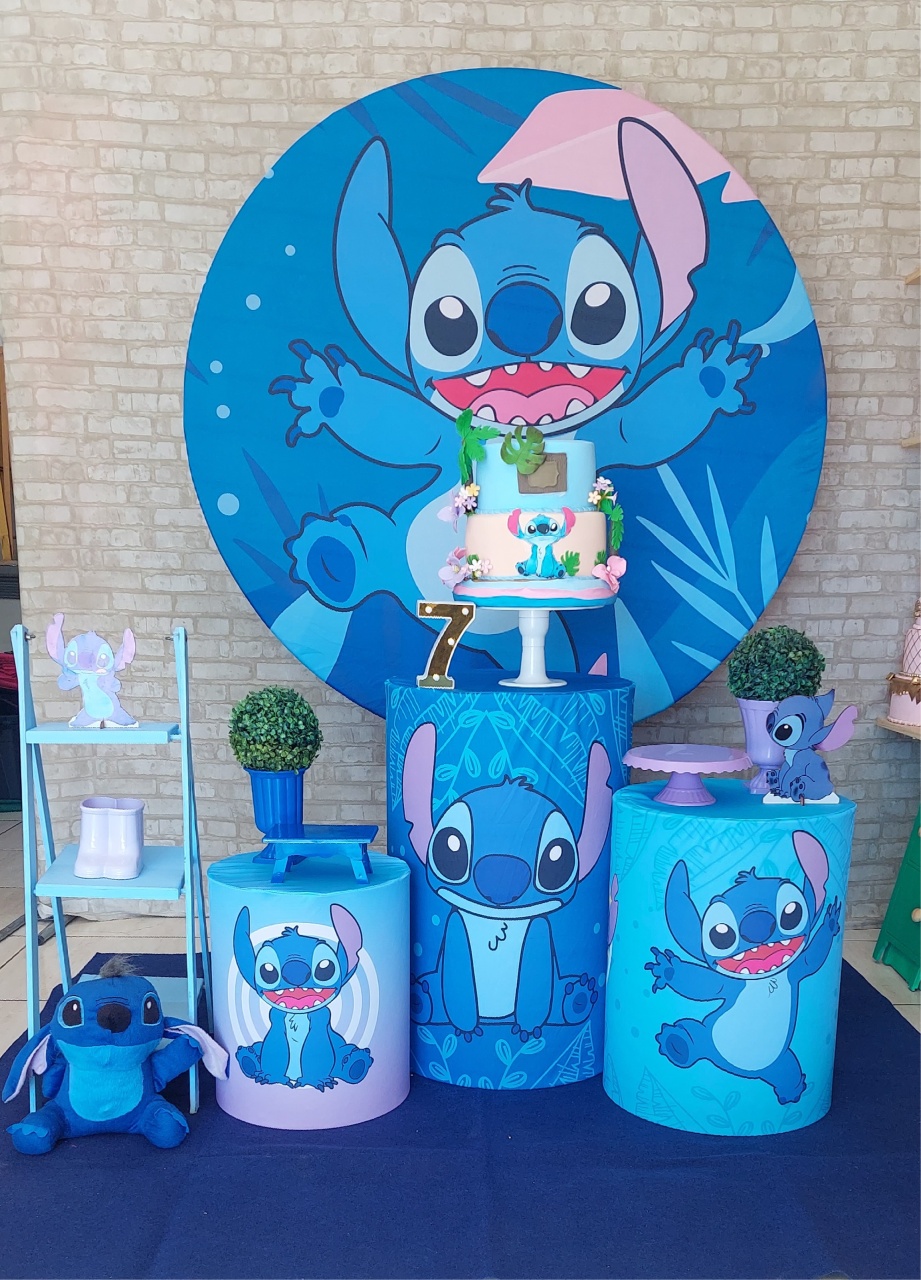 Stitch Azul - maedecorapegueemonte