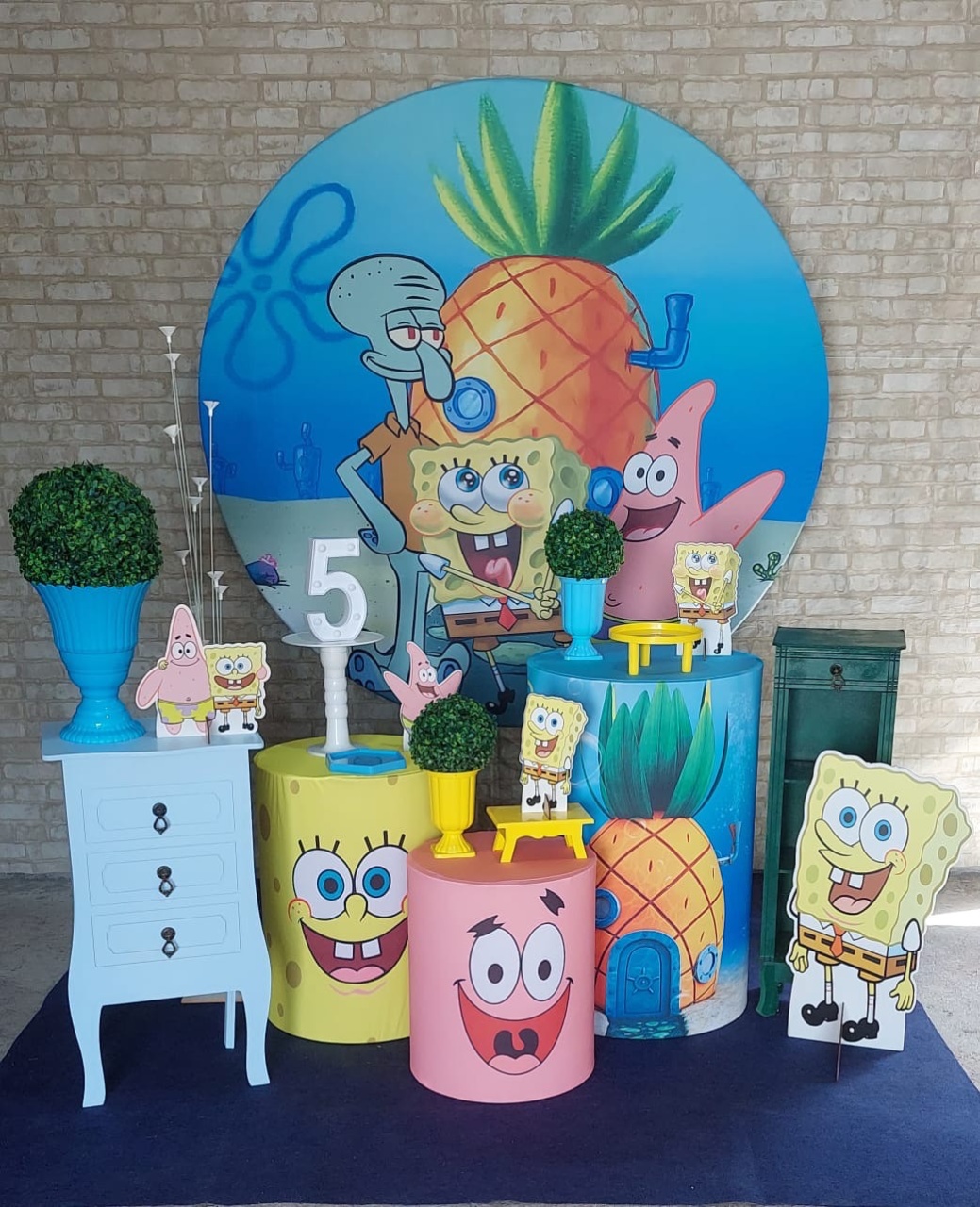 Bob Esponja 🧽 M - maedecorapegueemonte