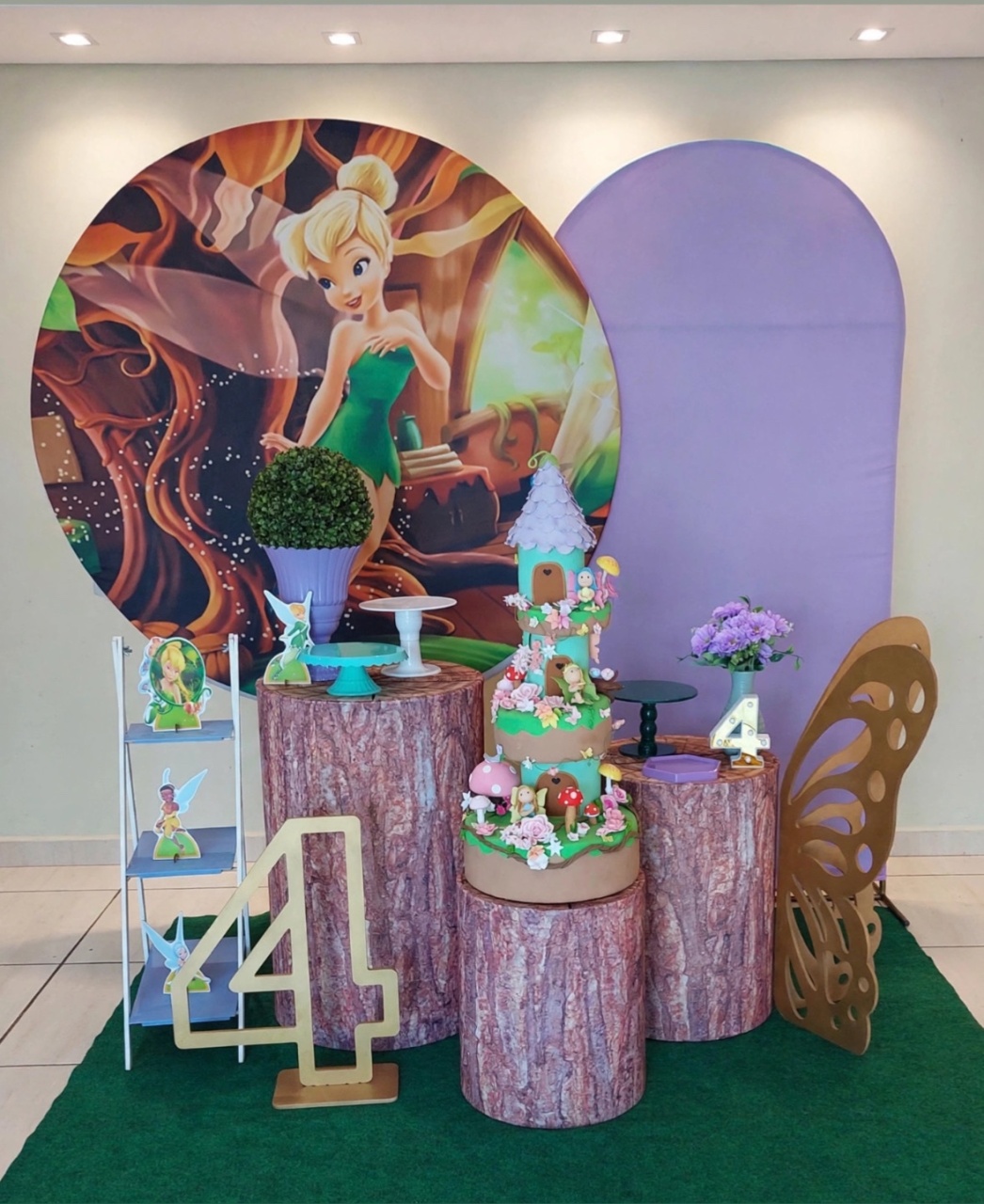 Tinkerbell / Sininho - maedecorapegueemonte